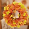 Fall Wreath with Berries Faux Full for Front Door, Entryway, Thanksgiving