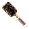 Hair Brush Styling Comb Styler Hairbrush Massaging Detangling Tool for Home Salon Rectangular 7.5x24.5cm   2.95x9.65in