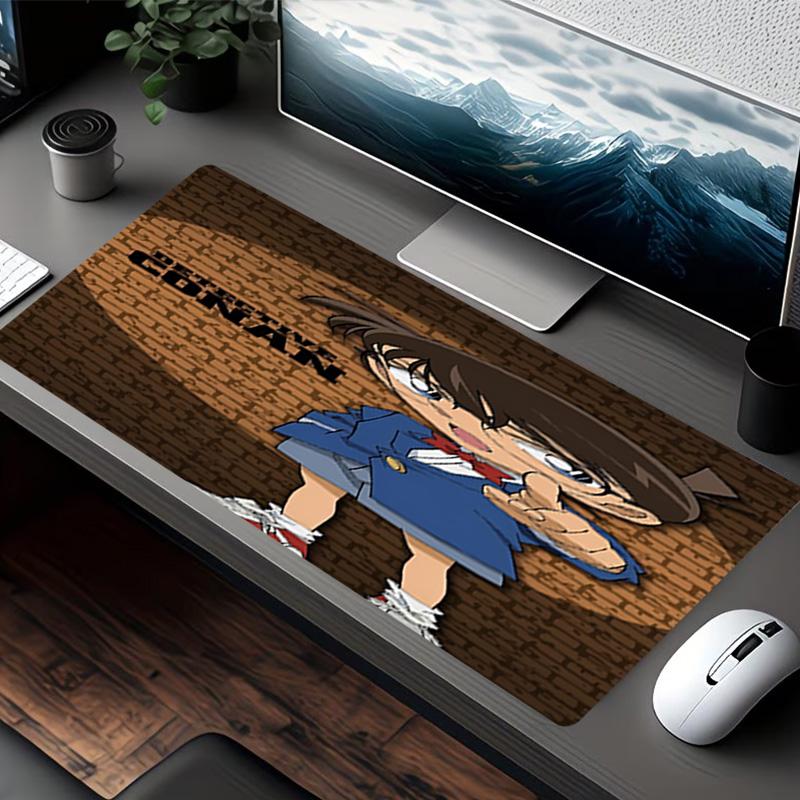 Detective Conan Print Mouse Pad, for Keyboard Pad Laptop PC Mat for Office Home Use, Desk Decor, Perfect Birthday Gift for Gamers