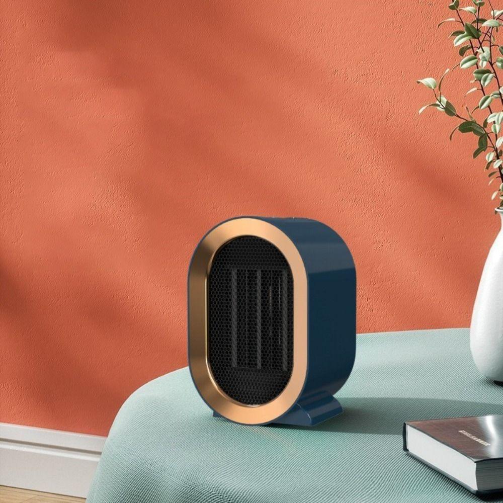 Fast Heat Heating Warm Air Blower Oval Electric Heater Mini Hot Air Fan  Bedroom