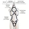 Restraints Harness Women Sex Bondage Fetish  Toy Sexy Leather Harness Erotic Sex Flirting Straps Sex Toys for Couples