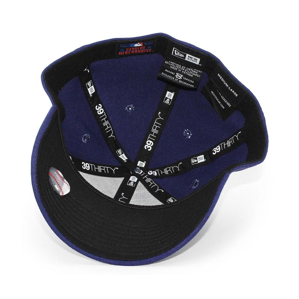 [New Era] Cap 39THIRTY Tampa Bay Rays MLB TEAM CLASSIC ALT FLEX FIT CAP TAMPA BAY RAYS Navy Hat Stretch Fit Major League 3930 Sz LXL [Used]