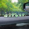 Luminous Frog Car Ornaments: Cute Center Console Decorations