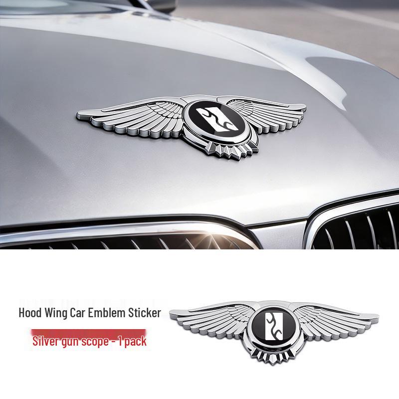BYD Yangwang U8/U9/U7 EV Front Hood Emblem Wing Sticker