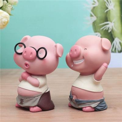 Réservoir d'épargne Cochon Modèle Tirelire Cochon Tirelire en forme de cochon Boîtes à argent Cadeau pour enfants