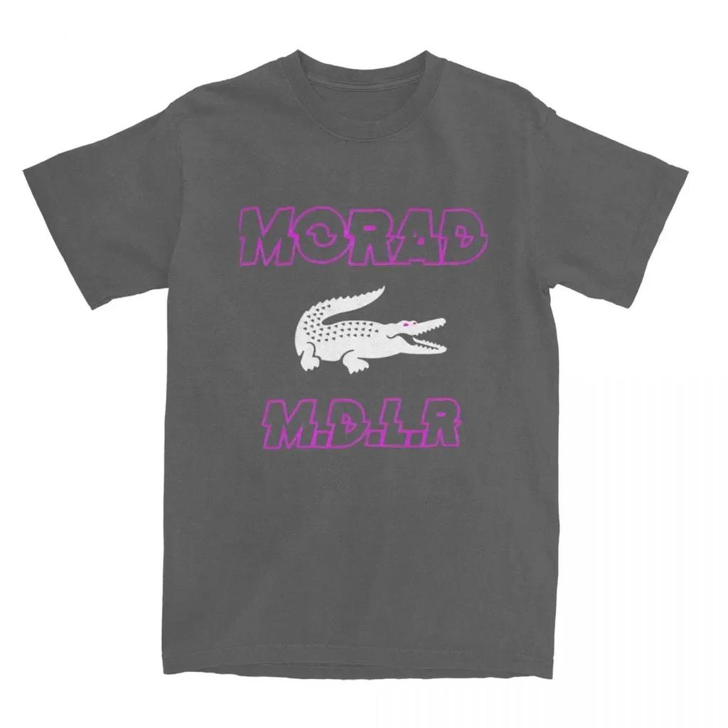 High Quality Cotton M.D.L.R Morad Men Women's T Shirt Accessories Leisure Tee Shirt T-Shirt Pure Cotton Graphic Printing Clothes