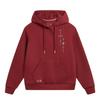 Li Ning Sports Trend Series Quick-Dry Cool Loose Hooded Letter Logo Sweatshirt Women Sweatshirt AWDW108-5