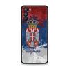 Phone Case For Oppo Reno13 Reno12 Reno11 F Reno10 Pro A54 A53 A95 A76 A74 A57 A98 A80 A79 5G A78 4G Cover Serbia flag Badge