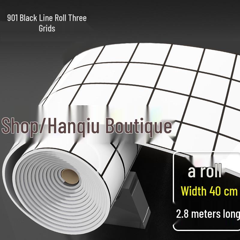 Ultra-Thick Waterproof Self-Adhesive Wall Sticker for Bathroom and Milk Tea Shop Renovation