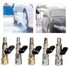 High Pressure Washer Ball Valve Kit Sturdy Quick Connect Plug for Pressure Washer Hose Hose Switch Power Washer Hose Accessory