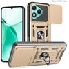 Slide Lens Armor Funda for OPPO F29 Pro 5G Global Case Magnetic Rotate Ring Stand Cover for OPPO A5 Pro 5G China Case