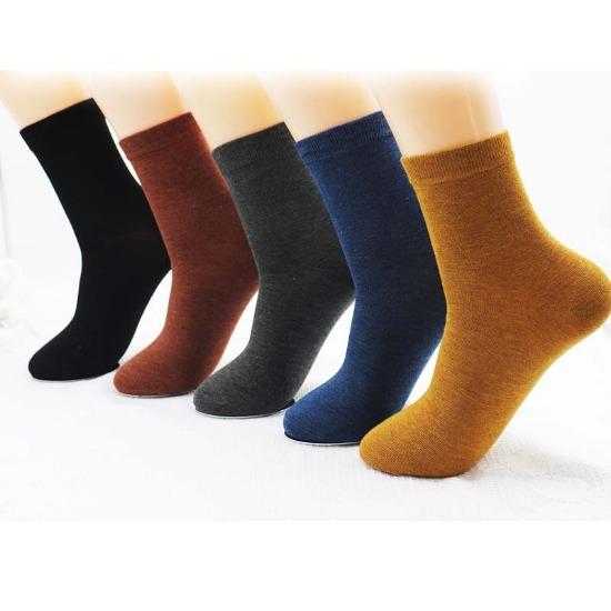 New Women's Bamboo Fiber Colorful Fashion Casual  Harajuku Solid Color Black White Cheap Socks  5 Pairs