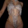 New Fashion Rhinestone Multi-Layer Fringed Onesie Exaggerated Luxury Body Chain Luxury Bra Chain
