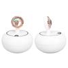 Air Humidifier with Sunset Lamp Water Replenishment USB Powered Desktop Humidifier for Home and Car White