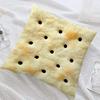 Toast Design Pillowcase, Zippered, Machine Washable For Sofa Bedroom Decor