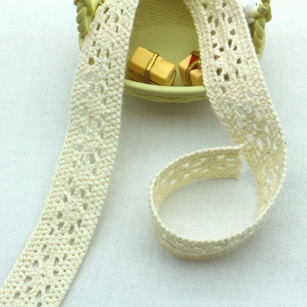 Crocheted Lace, Clothing Accessories, Water-Soluble Cotton Lace, Curtain Lace