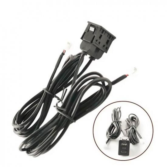 Navigation 4 & 6 Pin to USB+TYPE-C Panel Interface Extension 145cm Cable Adapter