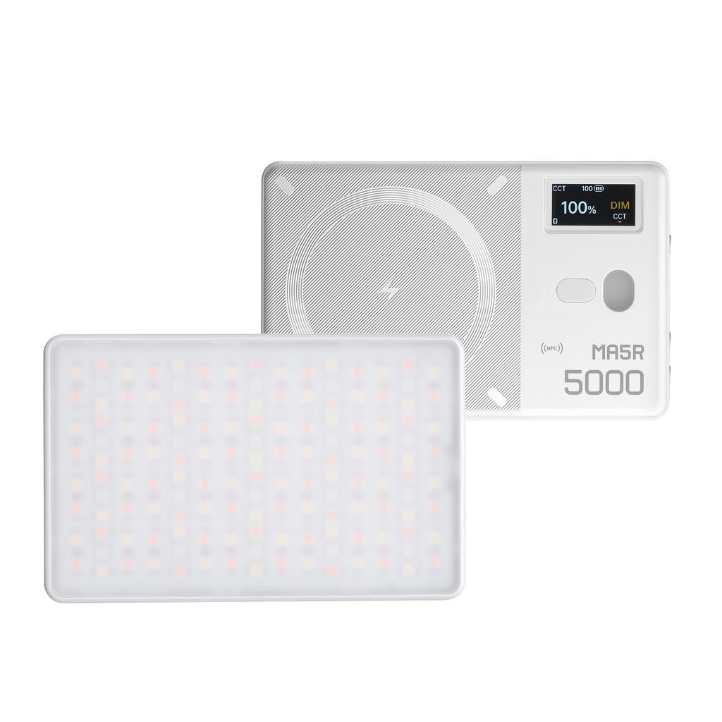 Godox MA5R Magnetic Charging RGB Video Light Pocket LED Fill Light for Phone Photography Light