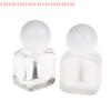 1pcs 10ml Empty Nail Polish Bottles Clear Glass Nail Gel Bottles With Brush Cap Nail Oil Nail Art Tool