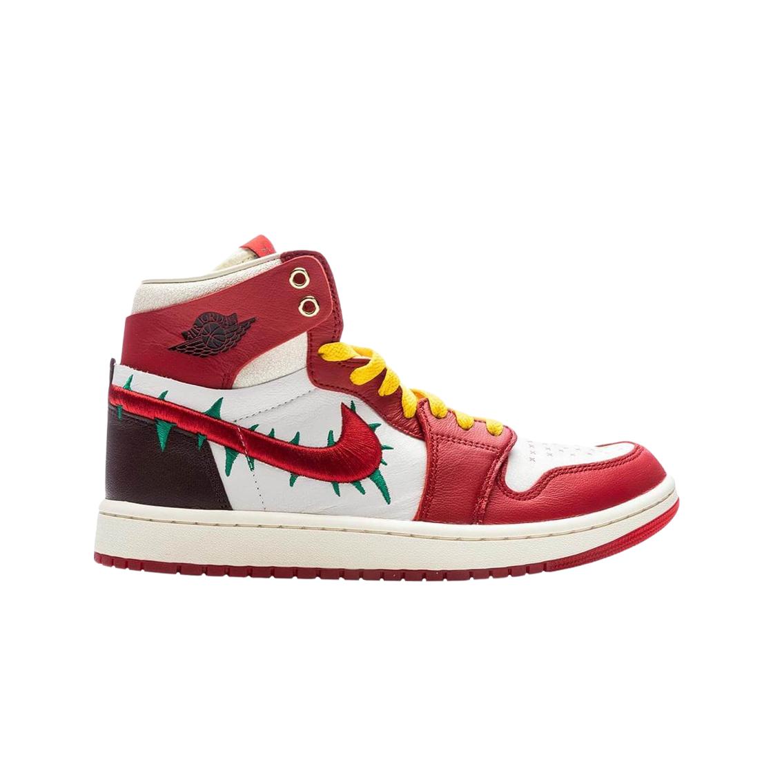 

(w) Jordan 1 X Teyana Taylor Zoom Cmft 2 Gym Red 225