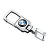 BAHY9 2025 Hot Metal Round Car Keychain Emblem KeyRing Pendant For BMW E46 E90 E60 F30 F10 E39 E36 F20 G30 G20 E87 E92 E91 E30 F11 F31