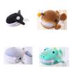 Marine Animals Beluga Whales Sharks Salamanders Plush Toy With Pp Cotton Filling For Kids Bedroom Decor