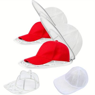 1Pc Hat Laundry Bag,Anti Deformation Washing Bag,Machine Washing Net Bag,Portable Household Shape Protection Laundry Accessories