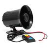 Motorcycle 3 Sounds Horn Siren Horn 110dB 12V 3 Tone Sound Loud Speaker Loud Car Horn Motorcycle Warning Alarm
