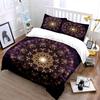 Mandala Pattern Home Decor Set Soft Comfortable Duvet Cover Bedding Set Included 1*Duvet Cover & 2*Pillowcases, Gift
