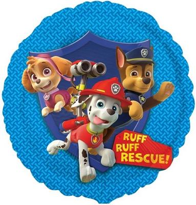 Folienballon Paw Patrol Geburtstag Party 45cm