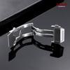 Folding Solid Watch Buckle for Hublot 20mm 22mm Silver Double Push Safety Matte Clasp Stainless Steel Straps Clasp Accessories