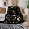 1pc Astrology Symbols Cartoon Blanket,Portable Throw for Travel & Camping, All Season Cozy Blanket,Ideal Gift