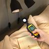 Light Meter Digital Illuminance Meter Handheld Ambient Temperature Measuring Instrument with a Maximum Range of Lux and Color LCD Screen 200,000