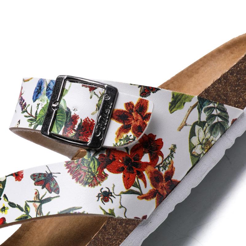 Summer Trend Cork Beach Flip Flops: Men's and Women's Korean-Style Leather Sandals