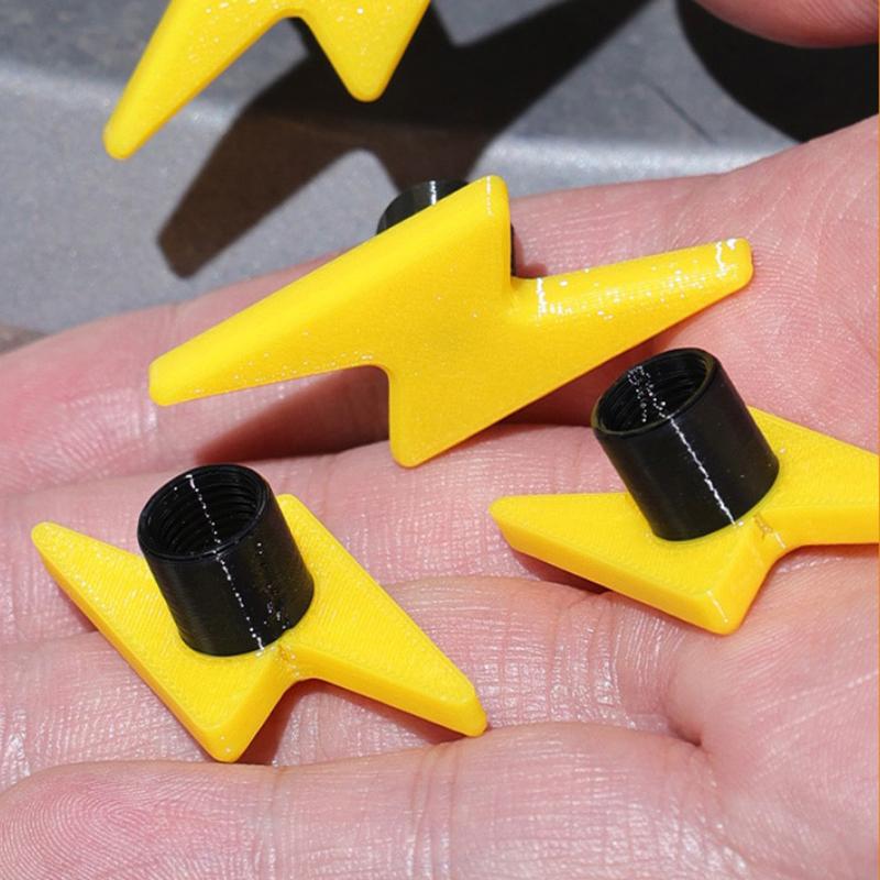 4Pcs  Valve Cap Tire Valve Stem Caps - Universal Accessories For Cars Suvs Bikes Trucks Motorcycles