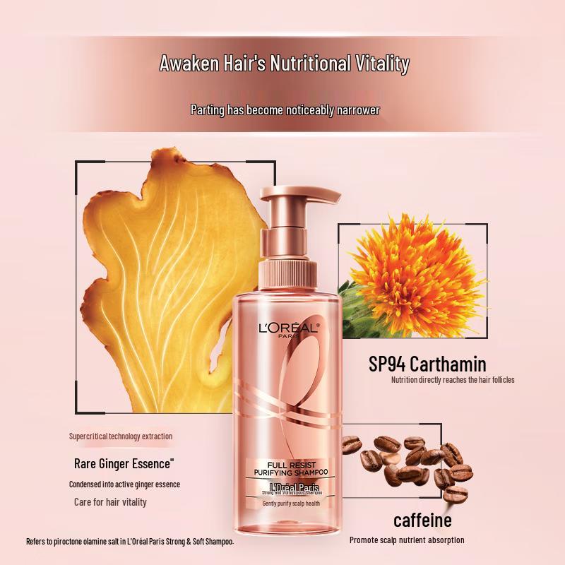 L'Oreal Ginger Strengthening & Volumizing Shampoo & Conditioner Set