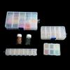 Transparent DIY Jewelry Storage Box - Detachable and Stackable Organizers for Tools and Earrings