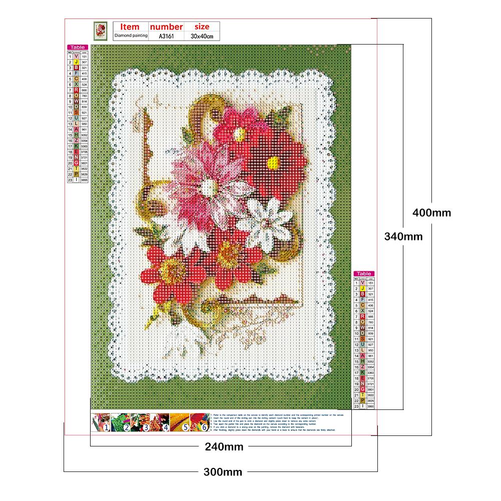 Satın alın 5D Diamond Painting Flower Series Kits DIY Paper Quilling ...