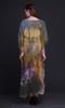 Phagun Owl Jungle Long Caftan Maxi Dress Beach Swimwear Cover Up Womens