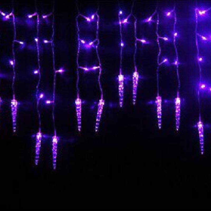 96 35m Led Icicle Hanging Curtain Window Light Fairy String Xmas Decors Home
