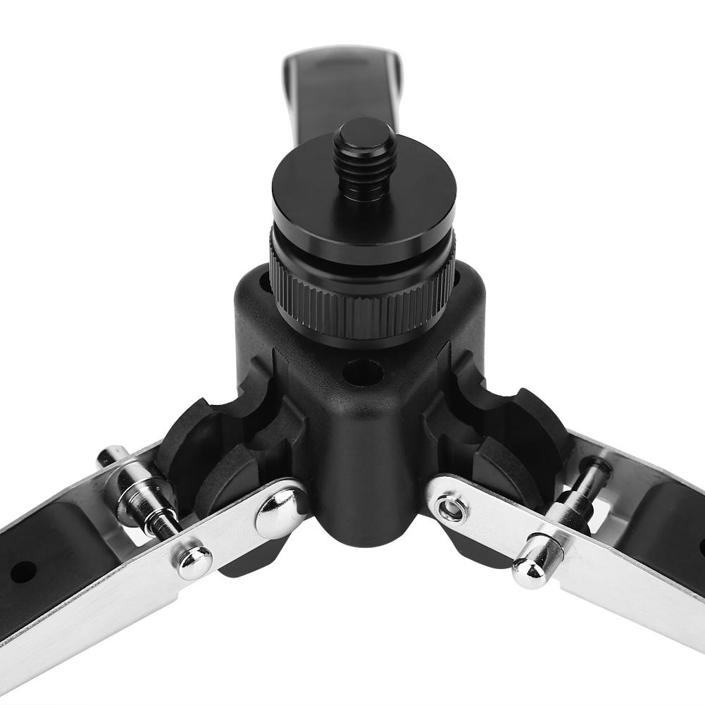 Universal Mini Three Feet Support Stand Tripod Monopod Base with 3 8in Mounting Screw