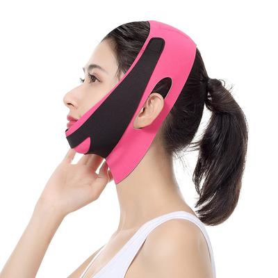 Face Slimming Bandage V Line Face Shaper Elastic Double Chin Cheek Lift Up Belt Facial Massage Women Strap Skin Care Beauty Tool