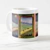 Utagawa Hiroshige and Van Hundred Famous Views of A Shower on the Great Photo mug Gogh's "One Edo Bridge" mug (Ukiyo-e series) (D)