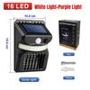 Outdoor LED Solar Mosquito Killing Lamp Waterproof 2 IN 1 Ultraviolet Electric Shock Mosquito Killing Induction Garden Lamp