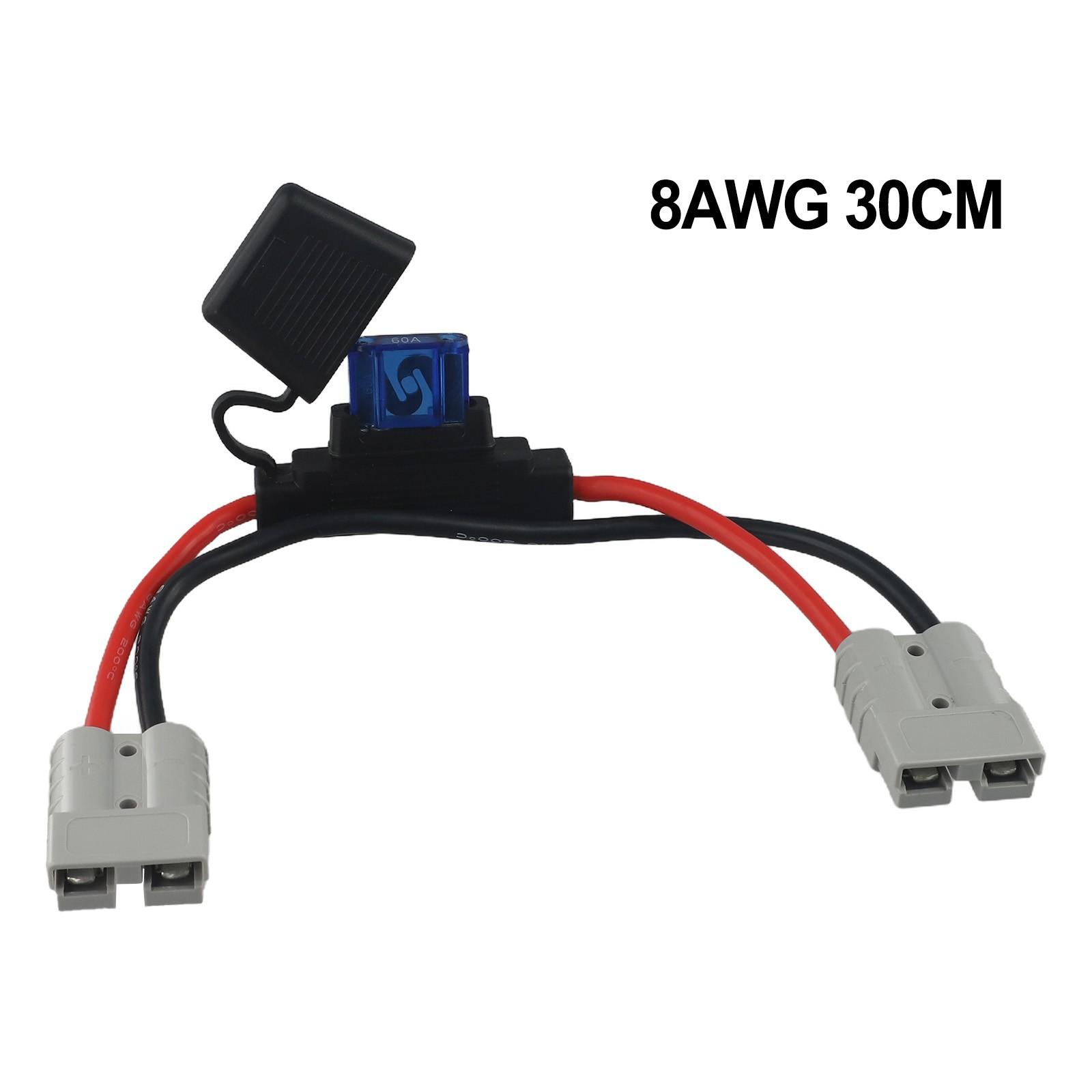 

Высокоэффективный кабель питания 8AWG с предохранителем Maxi Fuse для Anderson Style длиной 30 см