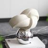 Modern Light Luxury Art Decor: Abstract Geometric Twisted Woven Sculptures for Homes & Offices