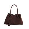 Retro Matte Bag Women's Large-capacity New Autumn and Winter Popular Simple Shoulder Bag Commuter Tote Bag