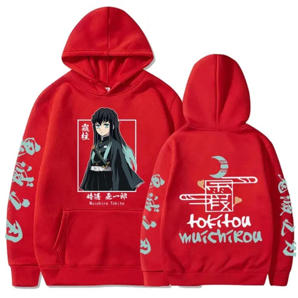 2024 New Fun Anime Devil Women's Hoodie Sportswear Harajuku Printed Hoodie for Women's Sports and Leisure Set