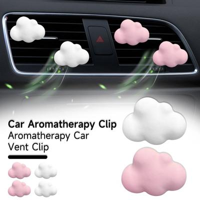 Car Vent Freshener Clip Cloud Shape Auto Air Conditioner Air Outlet Clip with Aromatherapy Tablet Car Interior Accessories