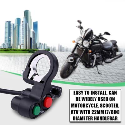 Buttons Motorcycle Headlights Switch 7/8 Electric Module Handlebar Switch Shift For Suzuki Honda Yahama ATV Street Bike C0B9